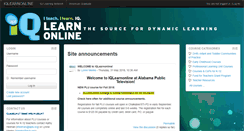 Desktop Screenshot of iqlearnonline.org